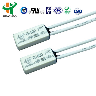 إعادة ضبط التأمين الحراري تلقائيًا مع نطاق درجة الحرارة 50-150 درجة مئوية 10000 دورة حياة وغلاف معدني كبير