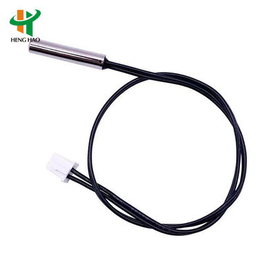 مستشعر درجة حرارة NTC RTD (مكتشف درجة حرارة المقاومة) مع 100000 دورة، 250 فولت، 1 أمبير، ونطاق 0-250 درجة مئوية