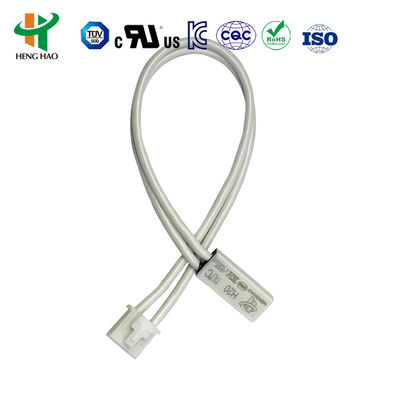 KSD9700 ترموستات ثنائي المعدن مع نقاط تلامس مغلقة أو مفتوحة بشكل طبيعي 10000 دورة إعادة ضبط تلقائية واقي حراري