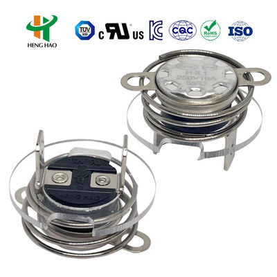 KSD301 250V 16A KSD302 KSD303 مفتاح التحكم في درجة الحرارة ثنائي المعادن