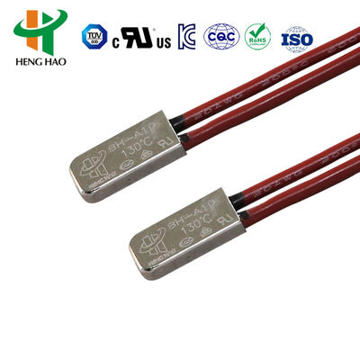 KSD9700 مفتاح درجة حرارة الحماية الحرارية مع نطاق 50-150 درجة مئوية مغلق بشكل طبيعي أو مفتوح تلقائيًا أو إعادة تعيين يدويًا