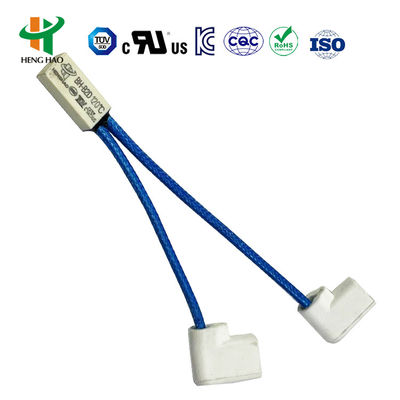 KSD9700 مفتاح درجة حرارة الحماية الحرارية مع نطاق 50-150 درجة مئوية مغلق بشكل طبيعي أو مفتوح تلقائيًا أو إعادة تعيين يدويًا