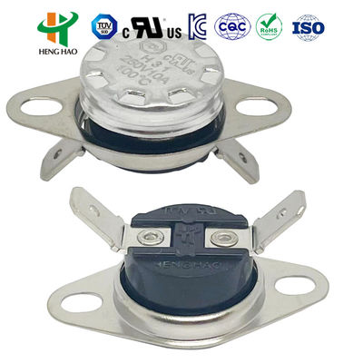 KSD301 حماية درجة الحرارة H31 الحرارة ثنائية المعادن KSD302 الحرارة KSD301