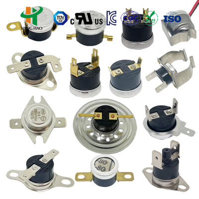 KSD301 250V16A thermostat KSD302 250V 25A bimetallic thermostat temperature protector