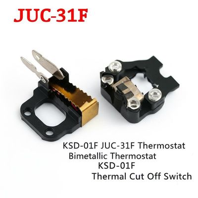 JUC-31F KSD-01F الحرارة JUC-31F الحرارة ثنائية المعادن KSD-01F مفتاح قطع الحرارة