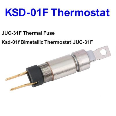 KSD-01F الحرارة JUC-31F الصمام الحراري Ksd-01f الحرارة ثنائية المعادن JUC-31F