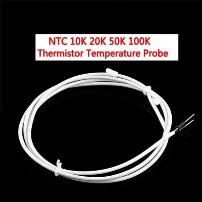 NTC 10K 20K 50K 100K مستشعر درجة الحرارة المسبار الحراري