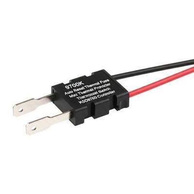مفتاح حراري صغير ذاتي الضبط مع درجة حرارة تشغيل 30~150 درجة مئوية، وتقييم جهد 24 فولت تيار مستمر، و10000 مرة عمر افتراضي
