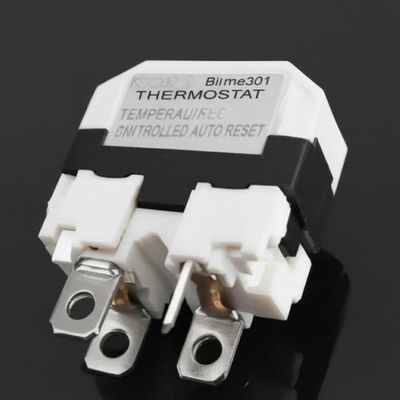 مفتاح حرارة ثنائي المعدن KSD301 مع مفتاح تحكم في درجة الحرارة مع 100000 دورة 250 فولت 16 أمبير ونطاق 0-250 درجة مئوية