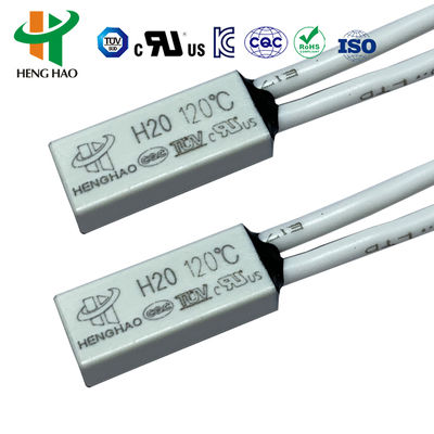 الحماية الحرارية SEKI قابلة لإعادة الاستخدام / المفتاح الحراري ثنائي المعدني معتمدة ROHS st-22