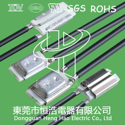 17amh جهاز تحكم درجة الحرارة جهاز استشعار الحرارة 17amh 250V 10A 50-150c مفتاح قطع الحرارة