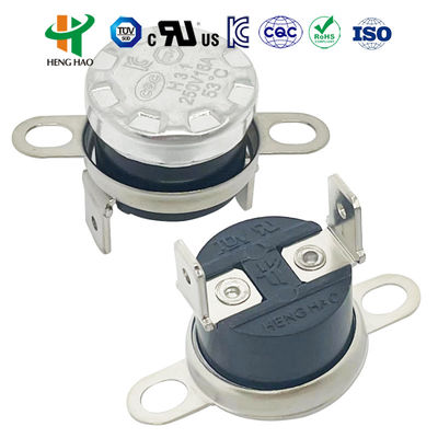 KSD301 250V16A الحرارة KSD302 250V 25A الحماية الحرارية الحرارة ثنائية المعادن